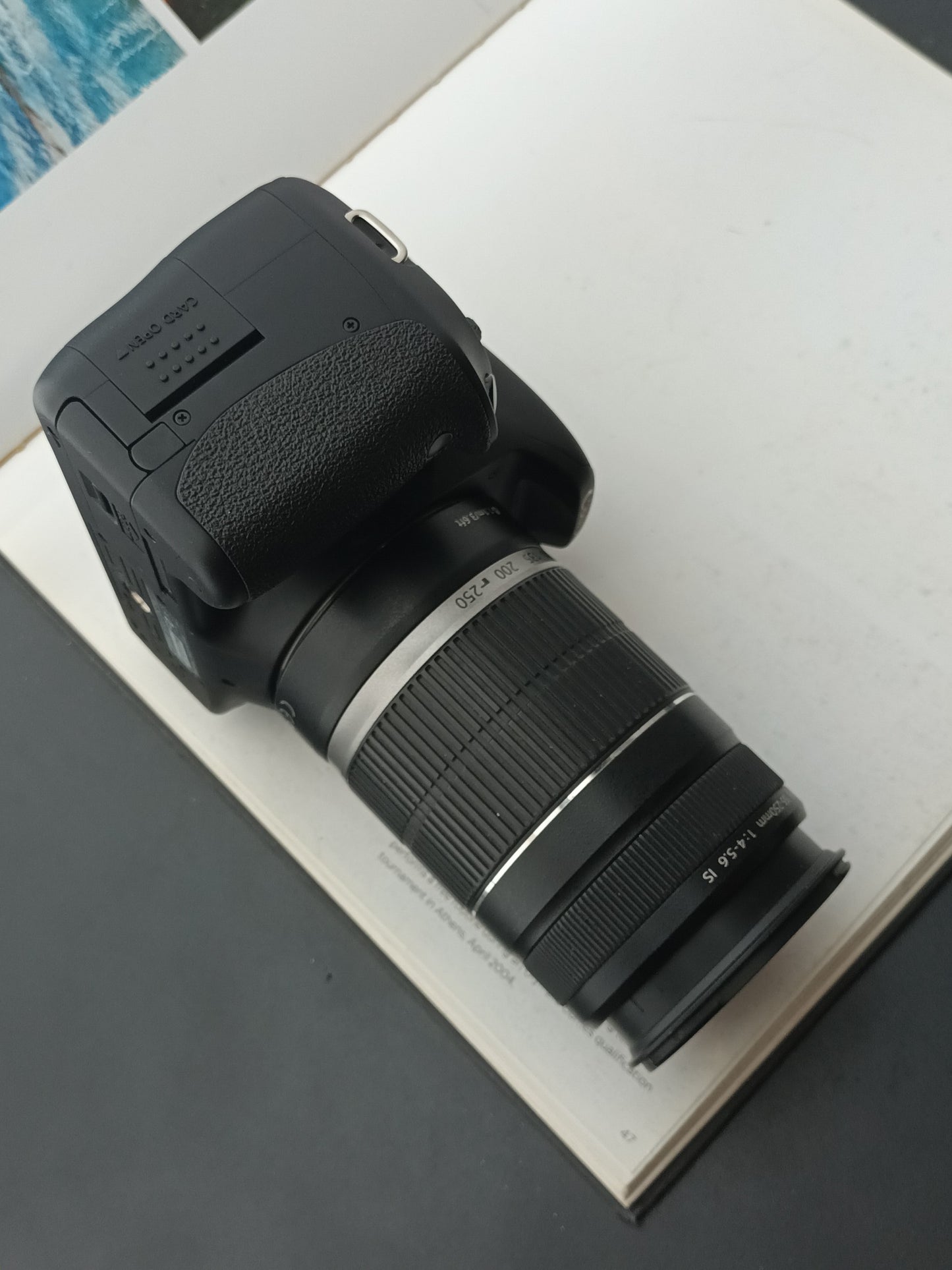 Used Canon EOS Kiss X5 with EF-S 55-250mm F4-5.6 IS Digital Camera