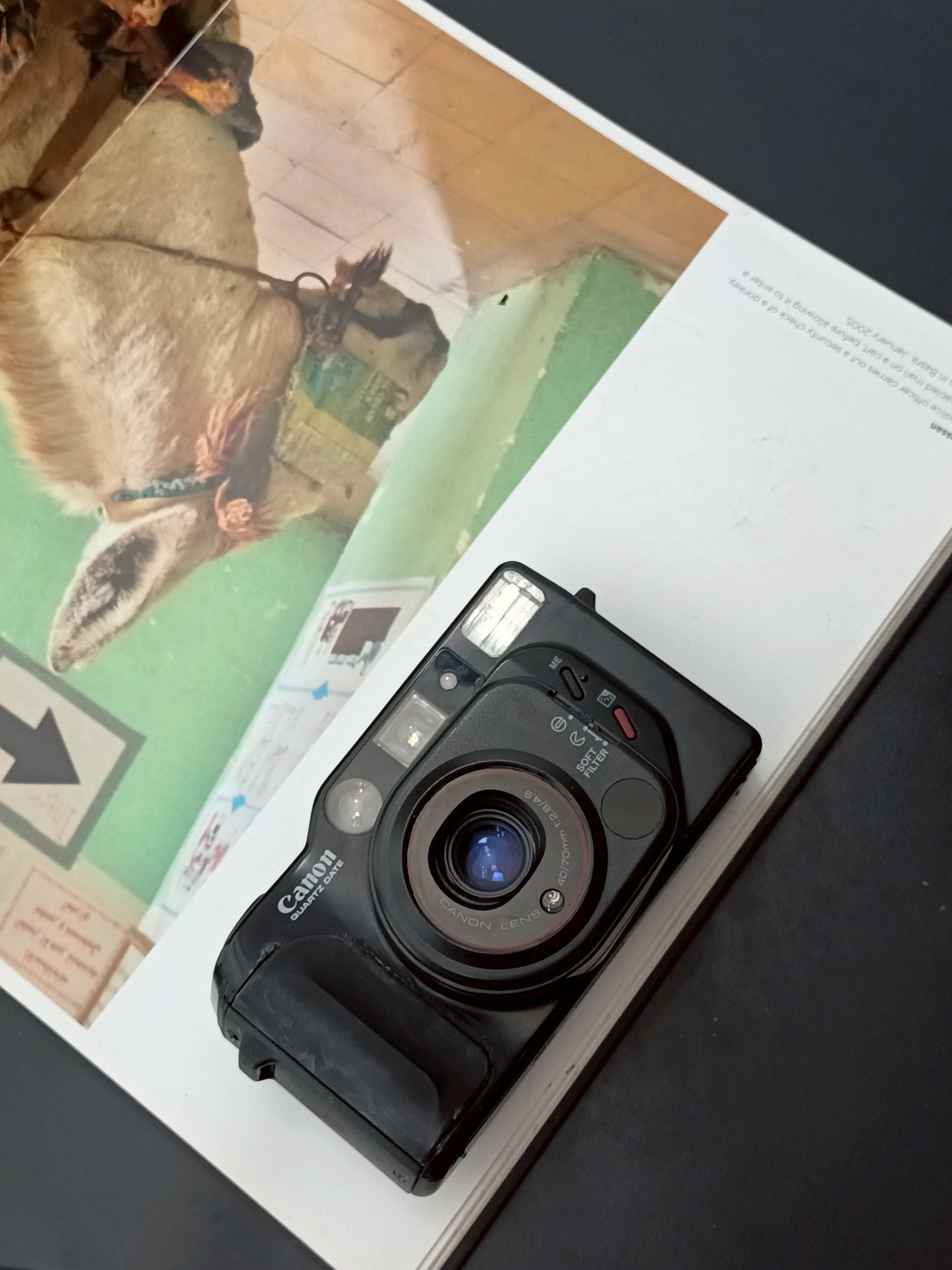 Canon Autoboy TELE Quartz Date #1649869
