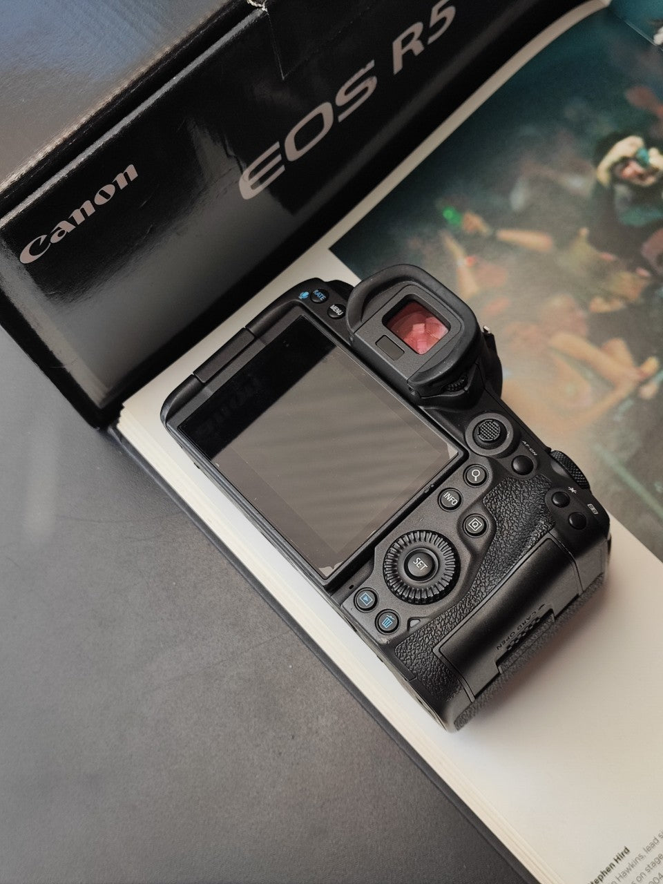 Canon EOS R5 with box