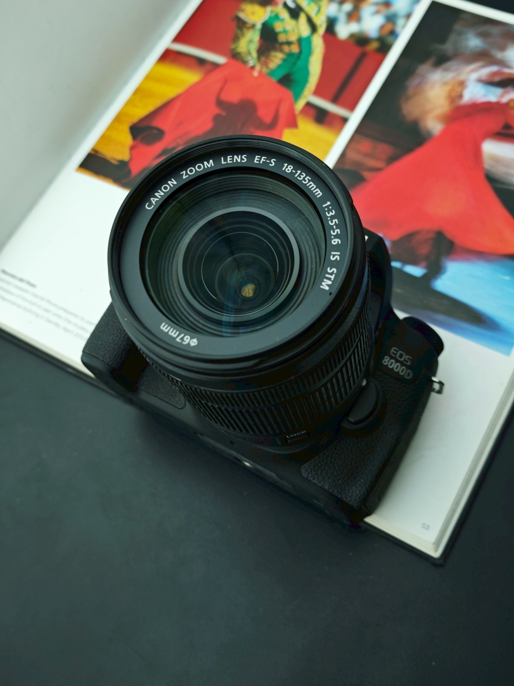 Used Canon EOS 8000D with EF-S 18-135mm F3.5-5.6 IS STM [No Used Canon EOS 8000D with EF-S 18-135mm F3.5-5.6 IS STM [No