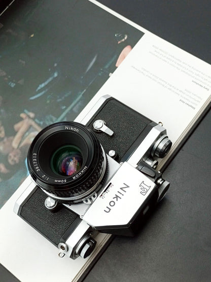 *READ* Nikon F Photomic with Nikon Nikkor 50mm F2