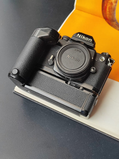 Nikon FM2N7 Black with MD-12
