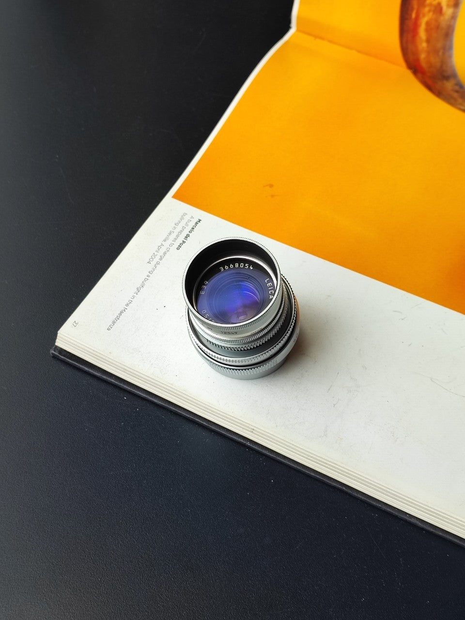 Leica Elmar-M 50mm F2.8 E39 **lens has haze**