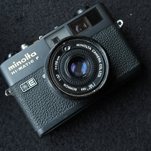 [Sold As-Is] Minolta Hi-Matic F Black