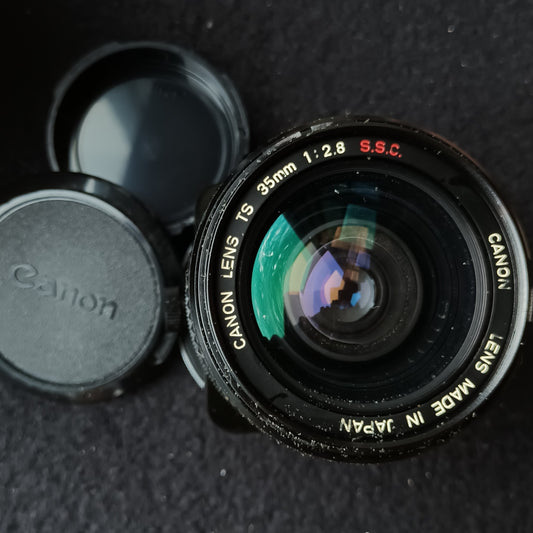 [Sold As-Is] Canon LENS TS 35mm 1:2.8 S.S.C