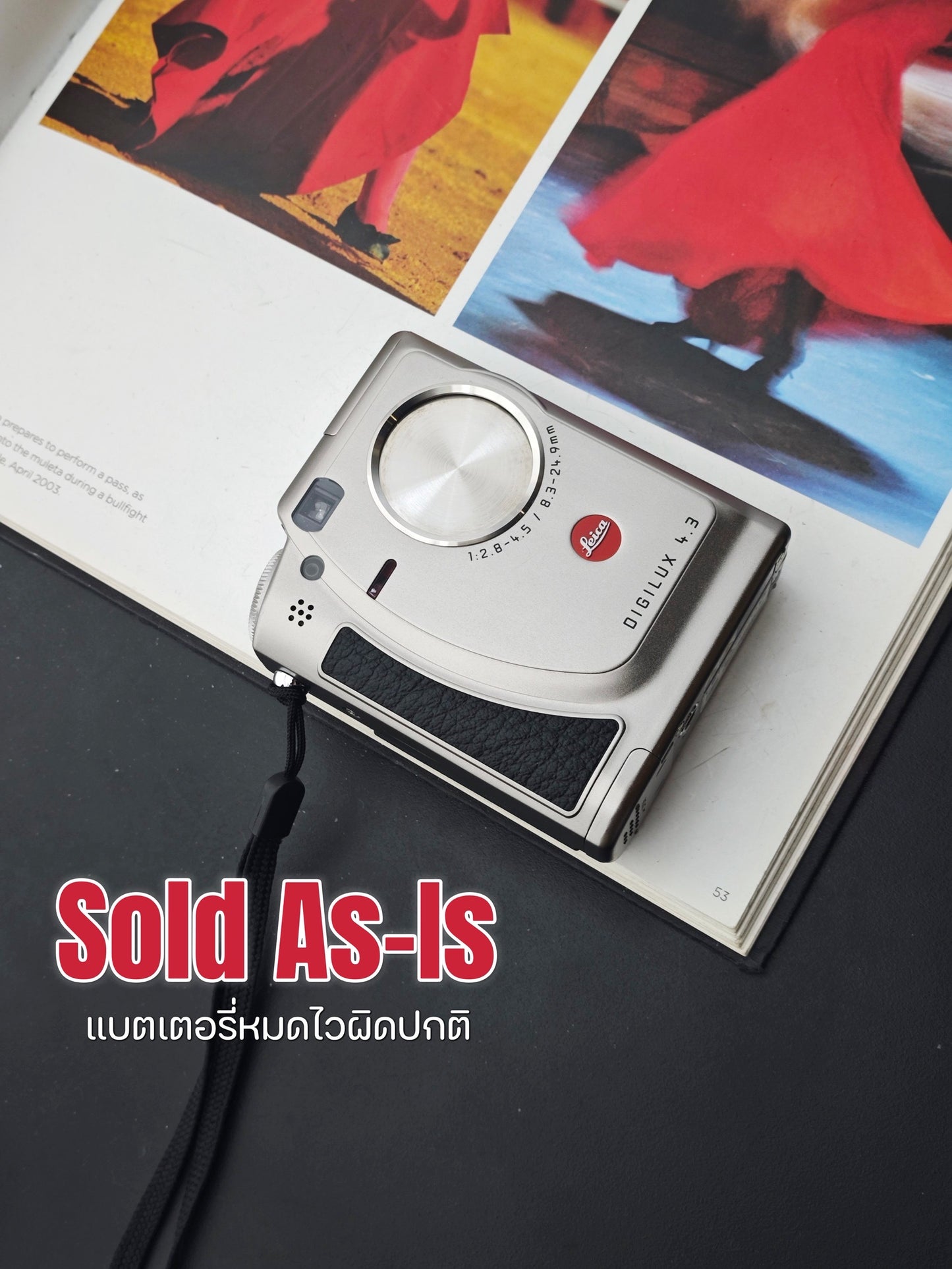 [Sold As-Is] Used Leica Digilux 4.3 Digital Camera