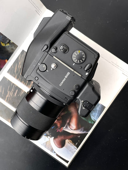 Contax 645 with Carl Zeiss Distagon 45mm F2.8 T*