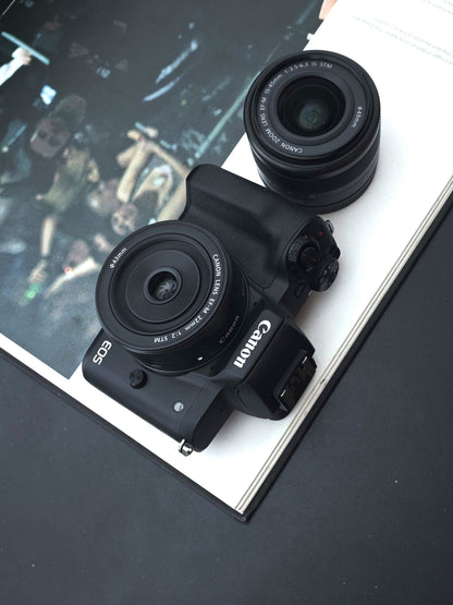Used Canon EOS kiss M2 with 2 lenses Digital Camera